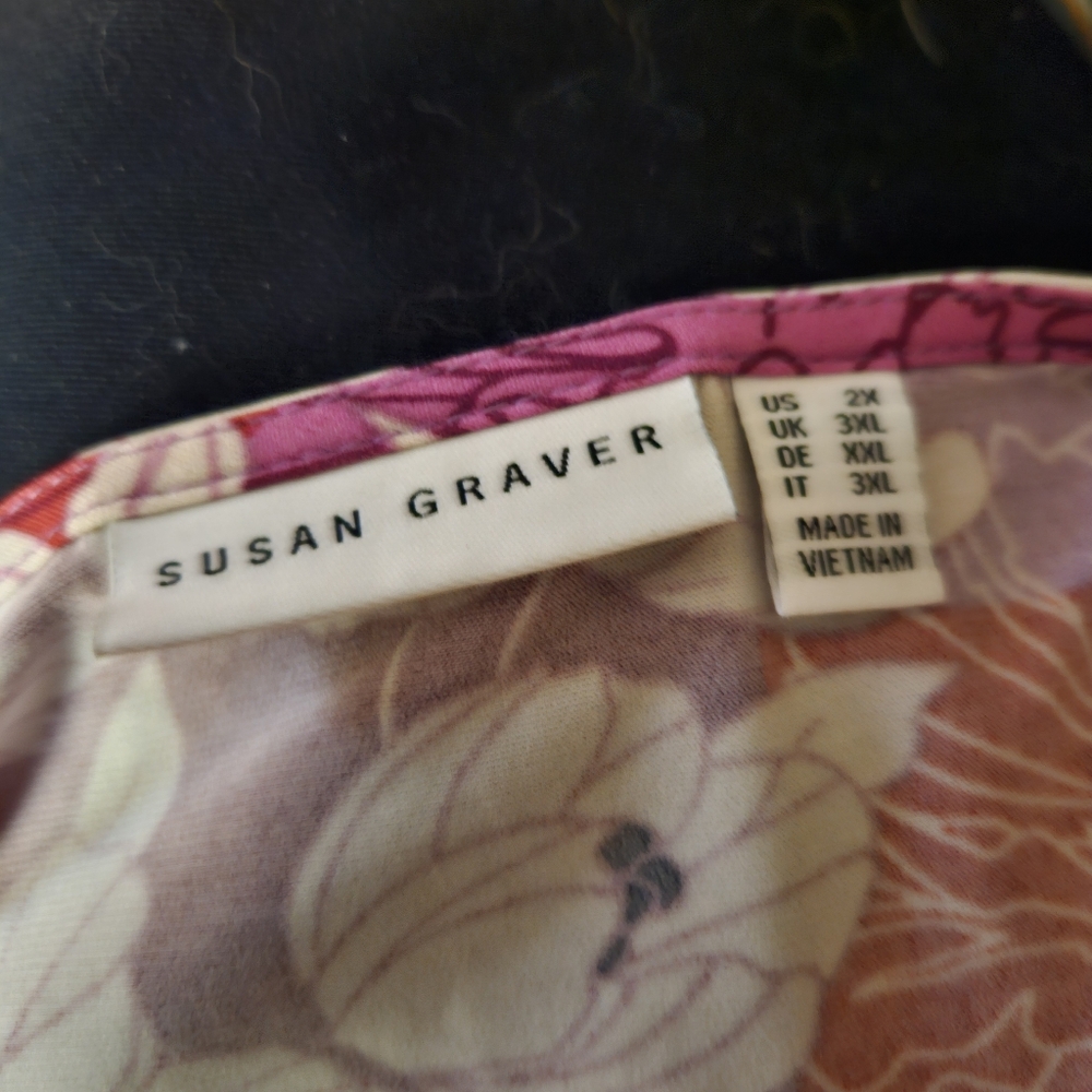 Brand new Susan Graver top. sz 2X - Picture 3 of 3